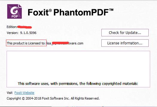 foxit phantompdf perpetual license key
